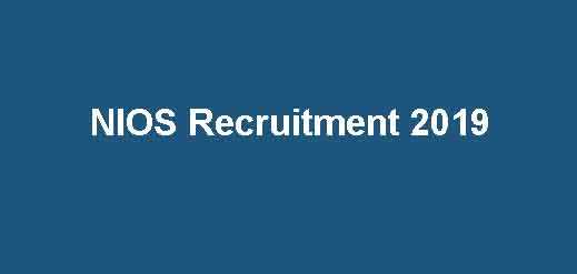 NIOS Junior Assistant Recruitment
