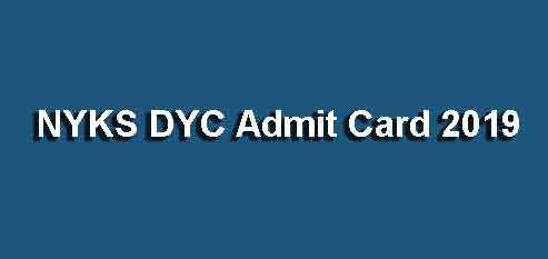 NYKS DYC Admit Card