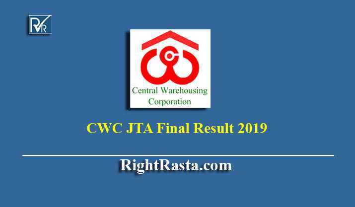 CWC JTA Final Result