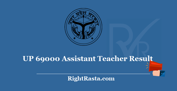 UP 69000 Assistant Teacher Result 2019