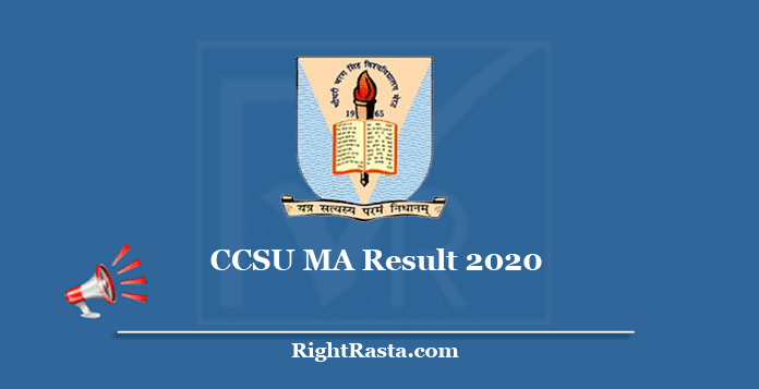 CCSU MA Result 2020