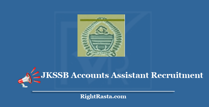 JKSSB Accounts Assistant Recruitment