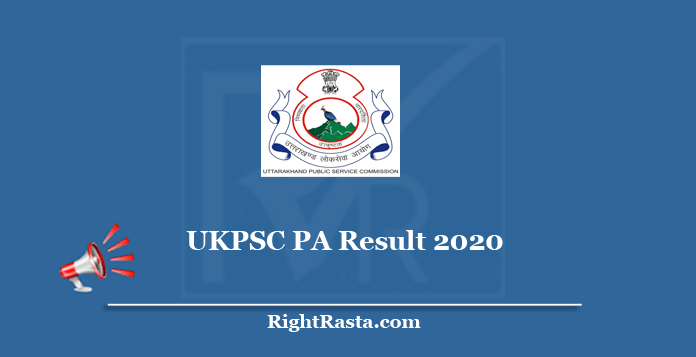 UKPSC PA Result