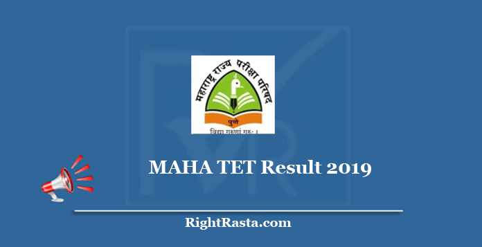 MAHA TET Result 2019