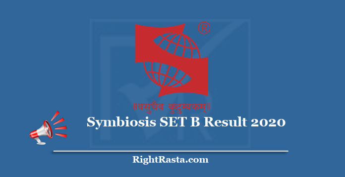Symbiosis SET B Result