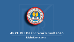 JNVU BCOM 2nd Year Result