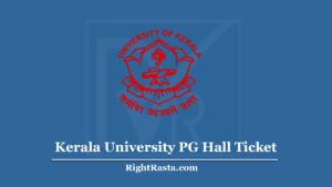 Kerala University PG Hall Ticket