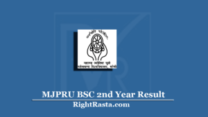 MJPRU BSC 2nd Year Result