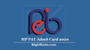 MP PAT Admit Card 2020