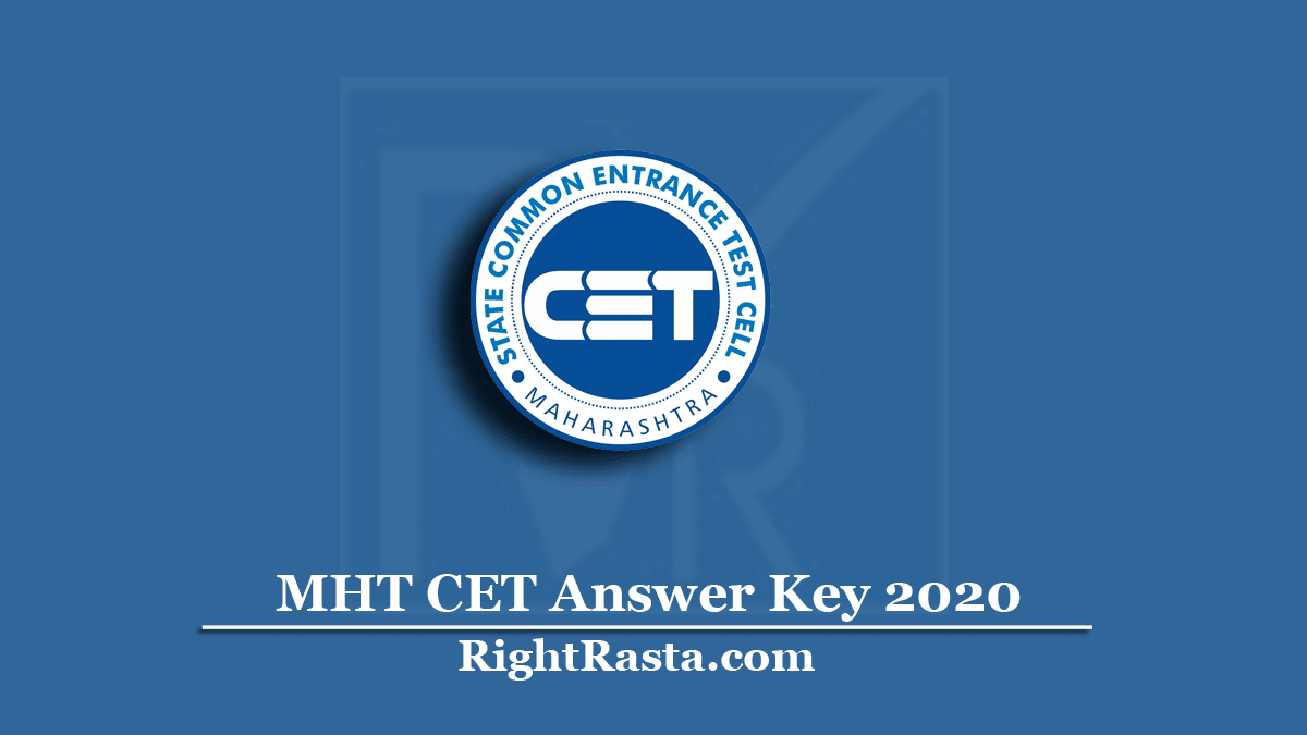 MHT CET Answer Key