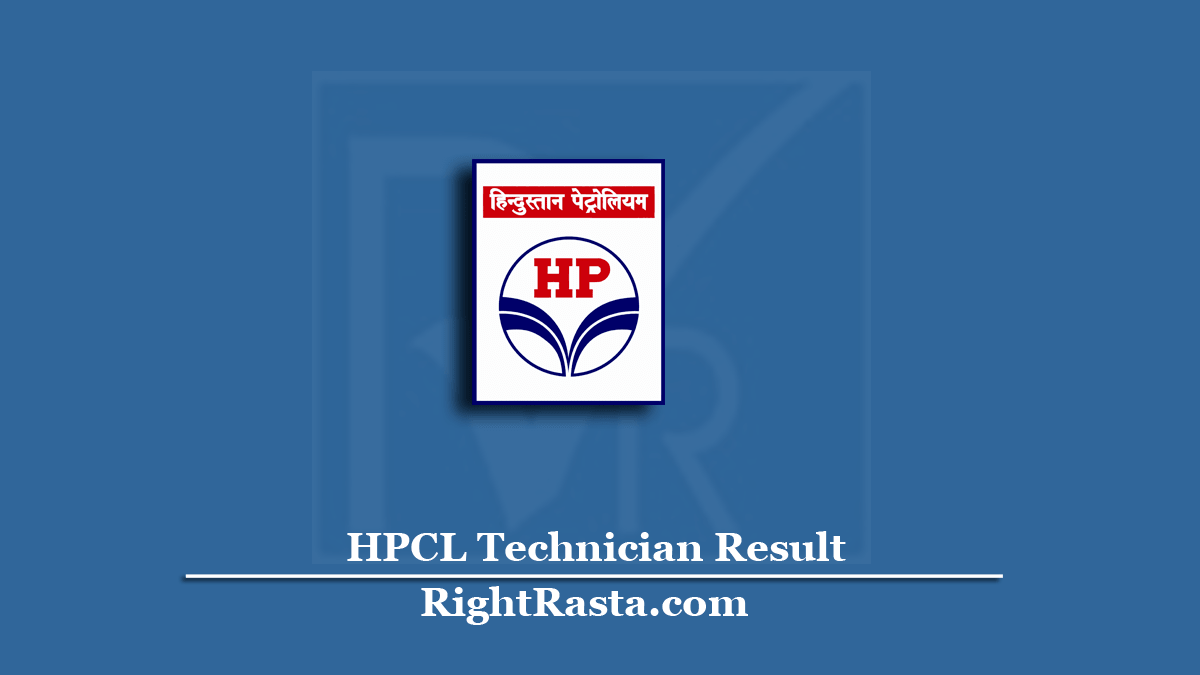 HPCL Technician Result