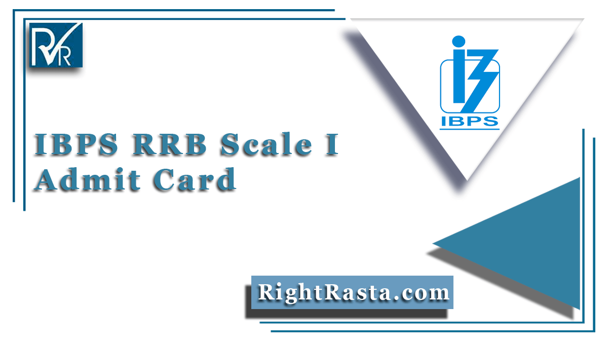 IBPS RRB Scale I Admit Card