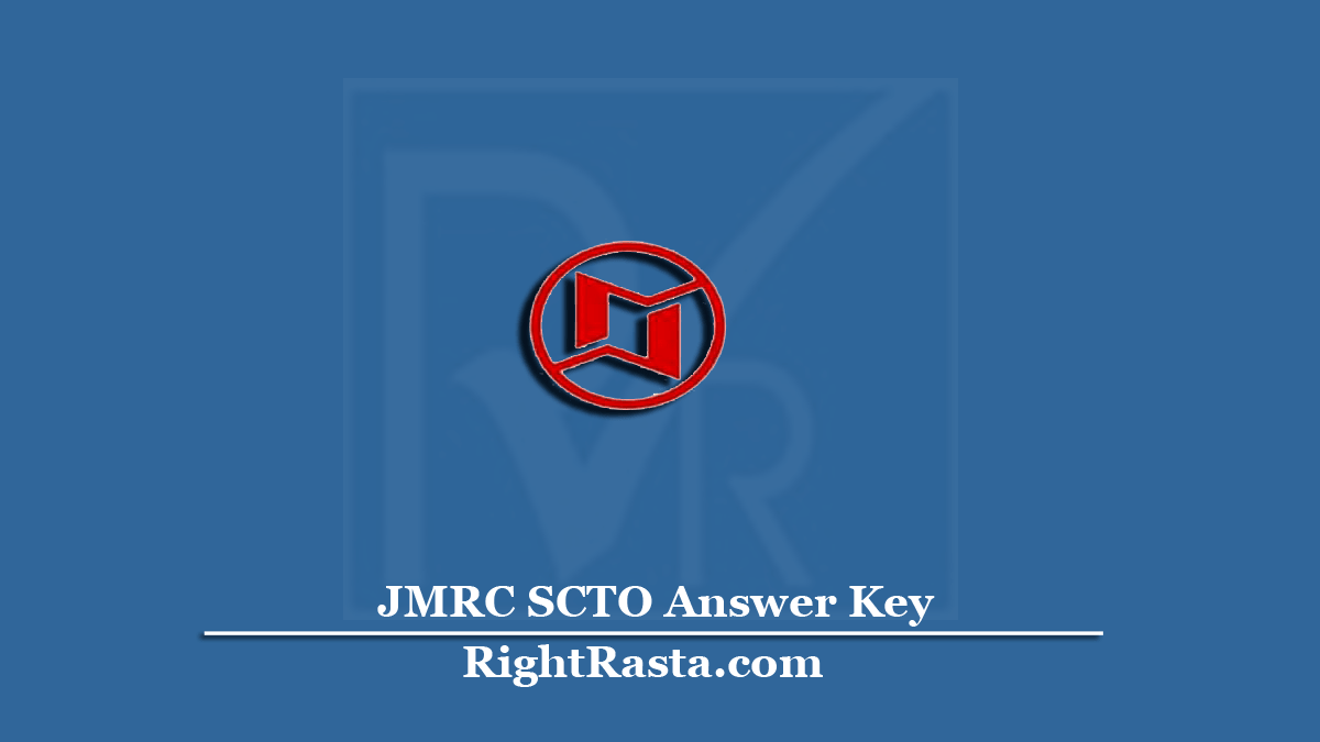 JMRC SCTO Answer Key
