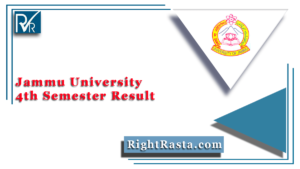 Jammu University 4th Semester Result