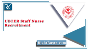 UBTER Staff Nurse Recruitment