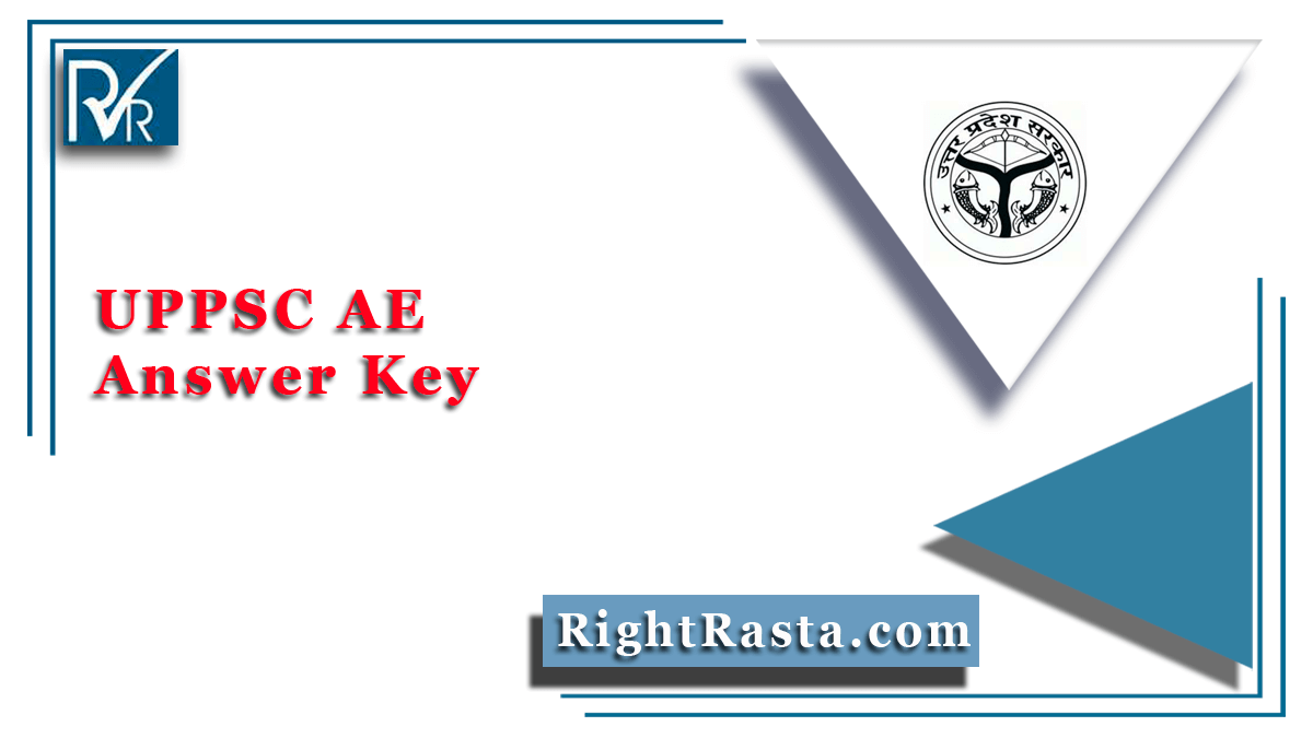 UPPSC AE Answer Key