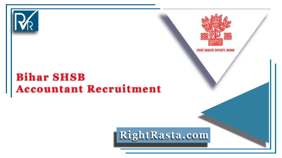 Bihar SHSB Accountant Recruitment