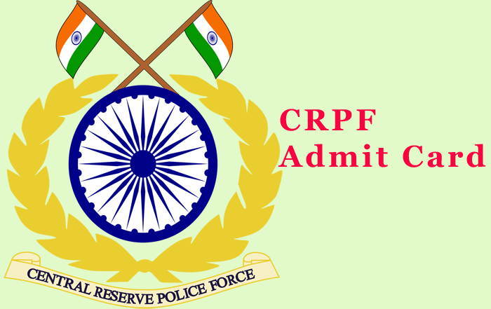 CRPF Admit Card