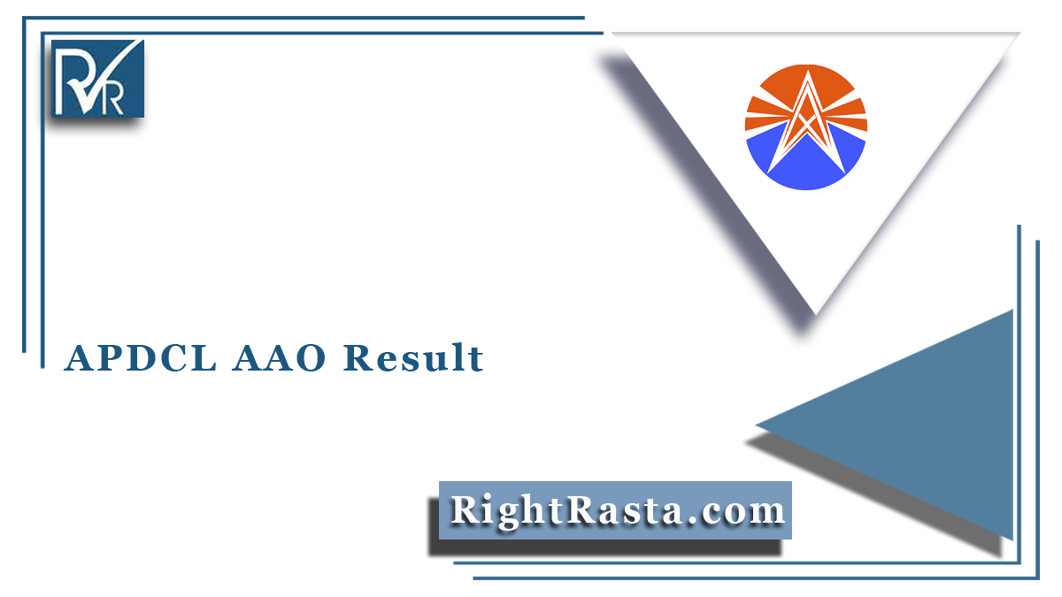 APDCL AAO Result