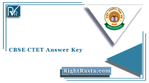 CBSE CTET Answer Key