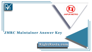 JMRC Maintainer Answer Key