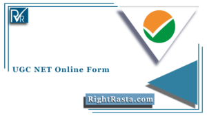 UGC NET Online Form