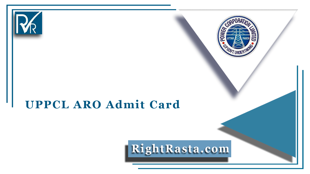 UPPCL ARO Admit Card