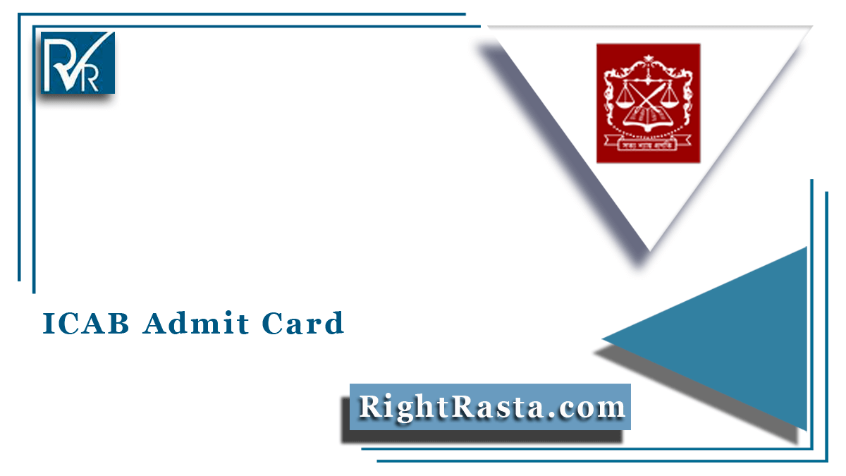 ICAB Admit Card