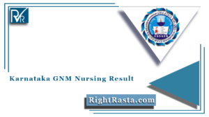 Karnataka GNM Nursing Result