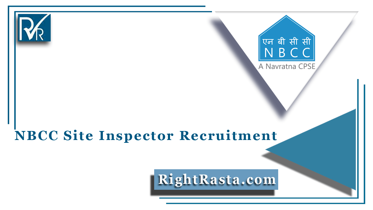 NBCC Site Inspector Recruitment