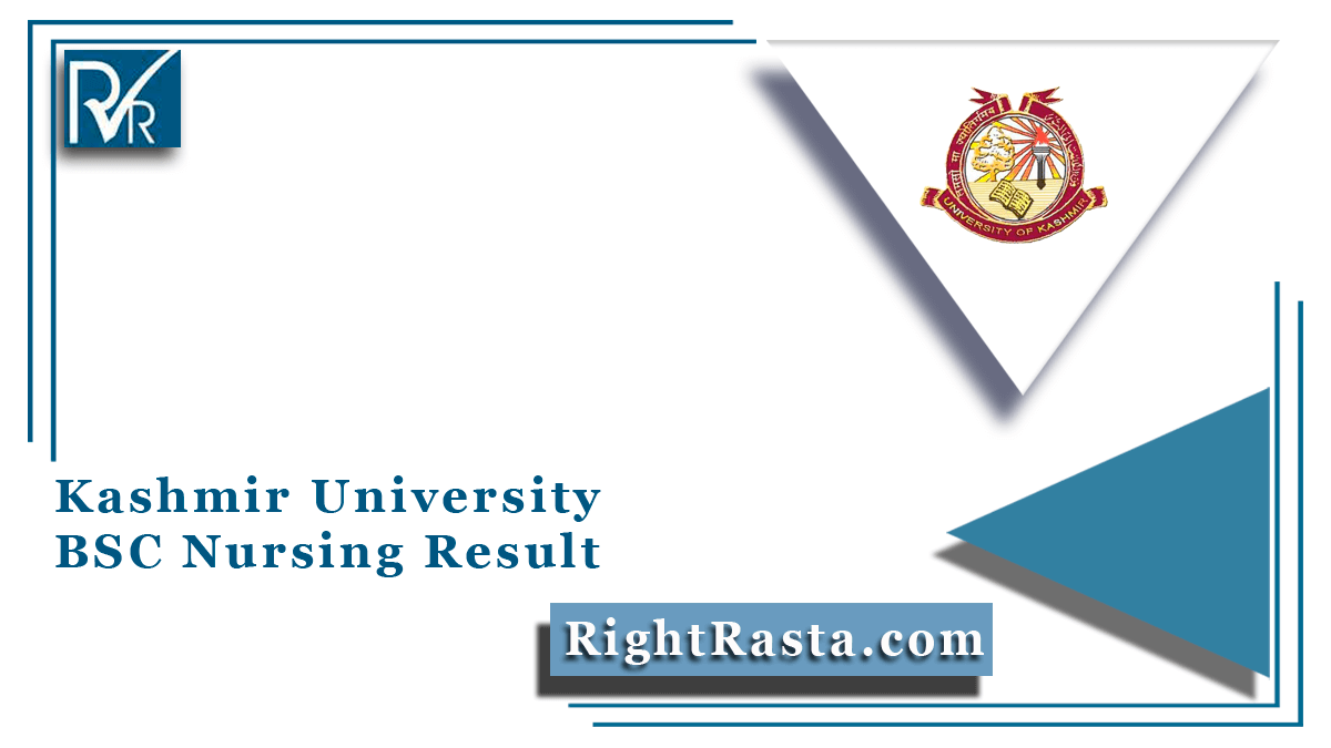 Kashmir University BSC Nursing Result