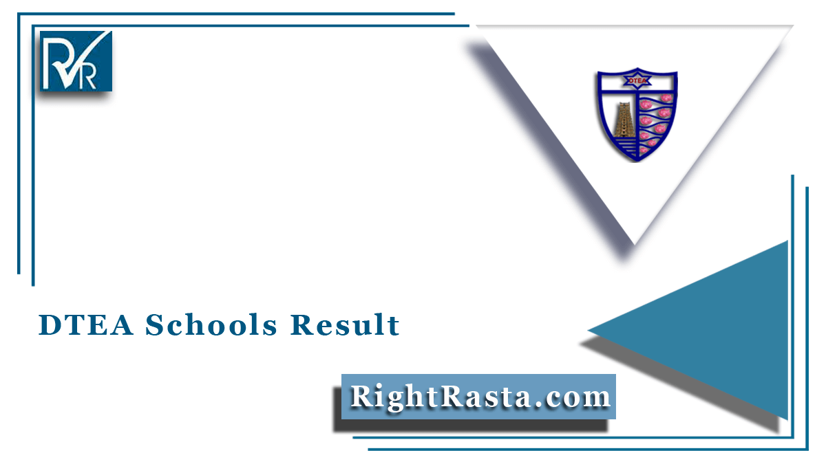 DTEA Schools Result