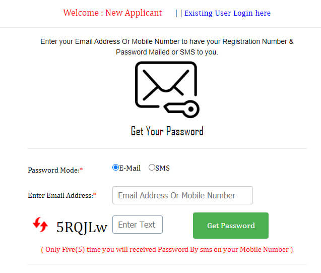 How to Retrieve Registration Number and Password?