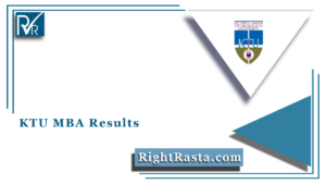 KTU MBA Results