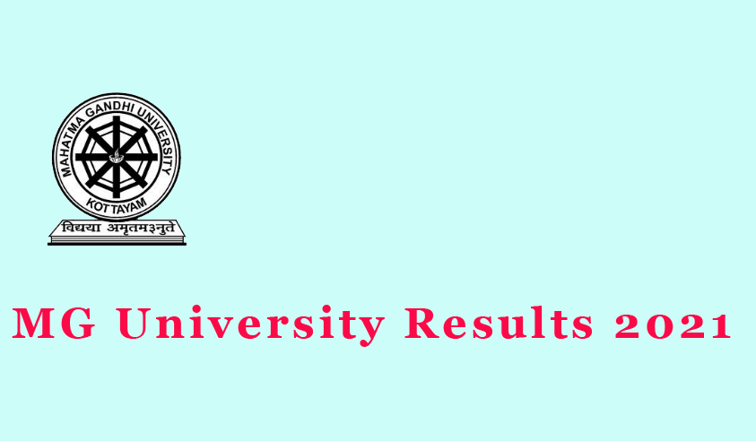MG University Results 2021