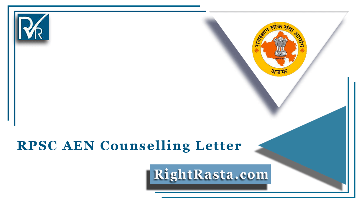 RPSC AEN Counselling Letter