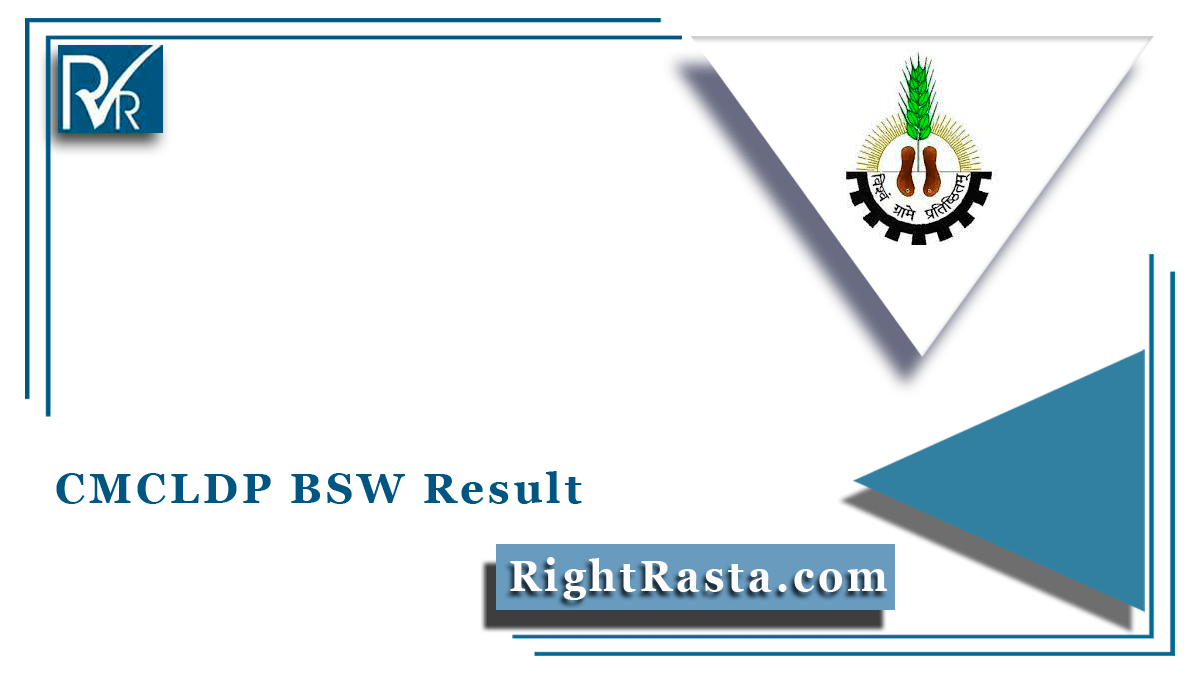 CMCLDP BSW Result