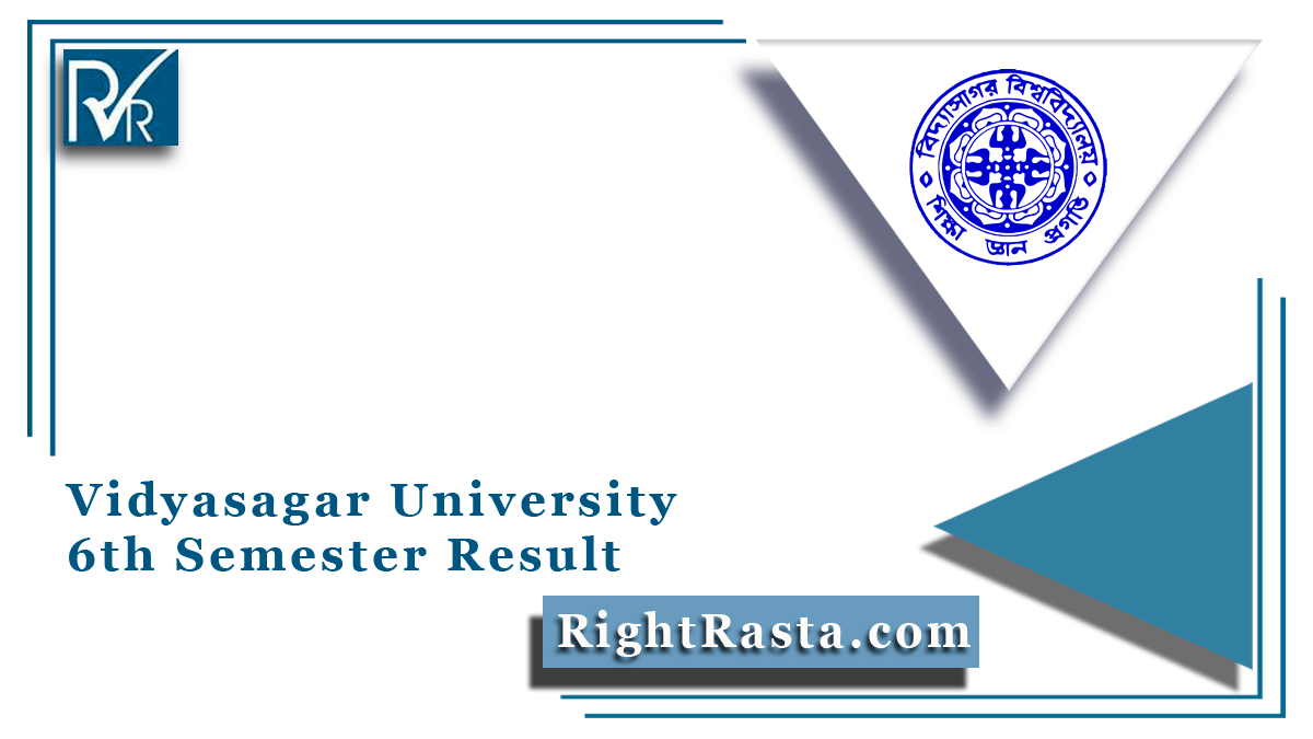 Vidyasagar University 6th Semester Result