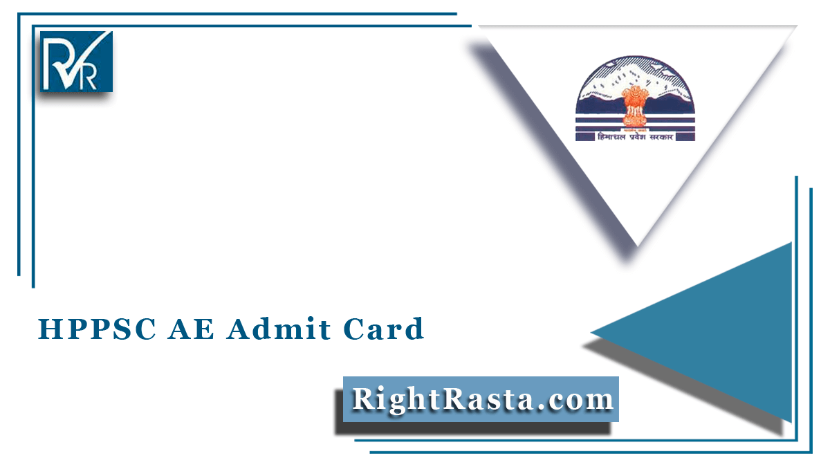HPPSC AE Admit Card