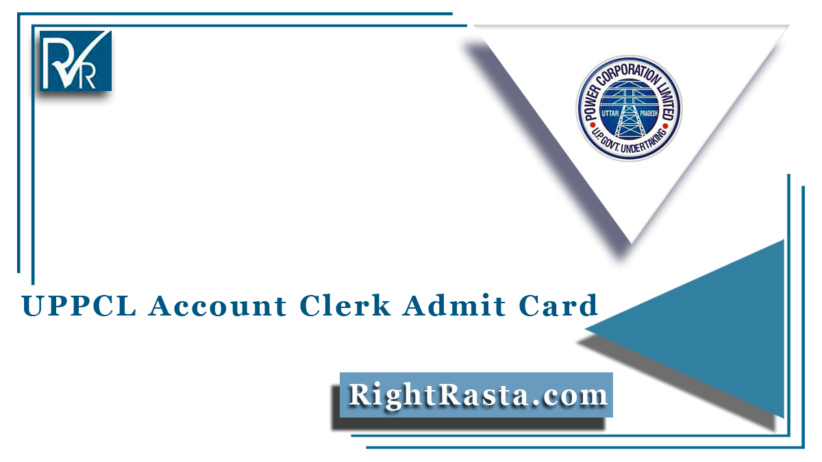 UPPCL Account Clerk Admit Card