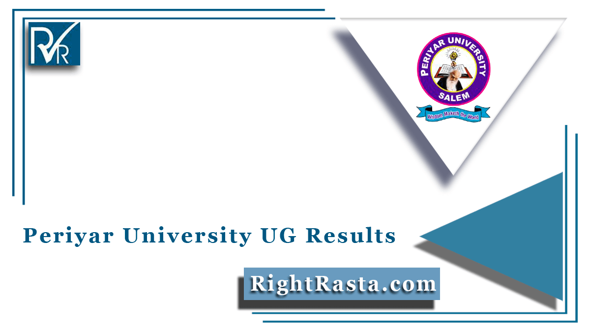 Periyar University UG Results