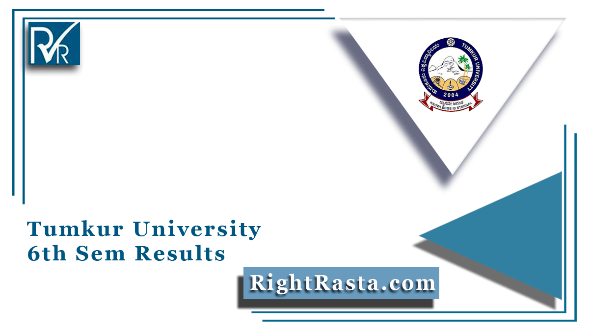 Tumkur University 6th Sem Results