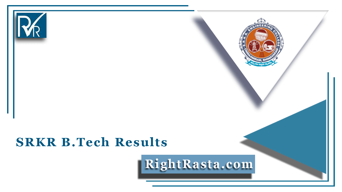 SRKR B.Tech Results