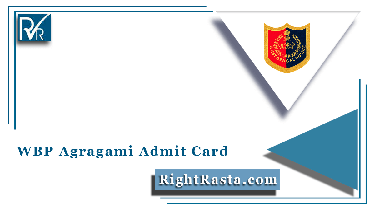 WBP Agragami Admit Card