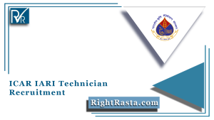 ICAR IARI Technician Recruitment