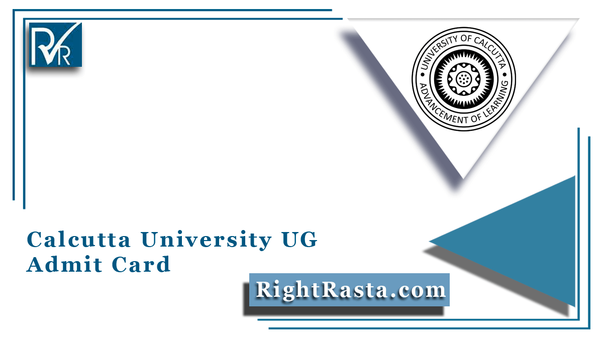 Calcutta University UG Admit Card