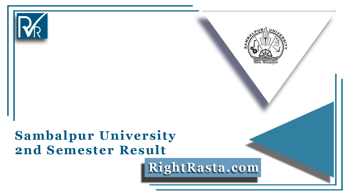 Sambalpur University 2nd Semester Result