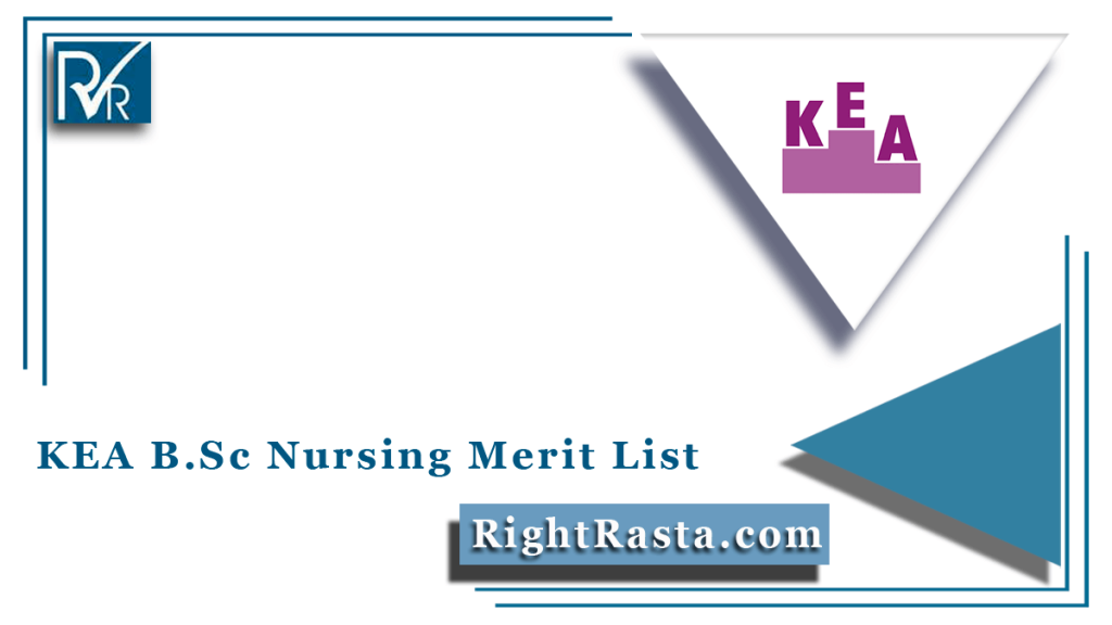 KEA B.Sc Nursing Merit List