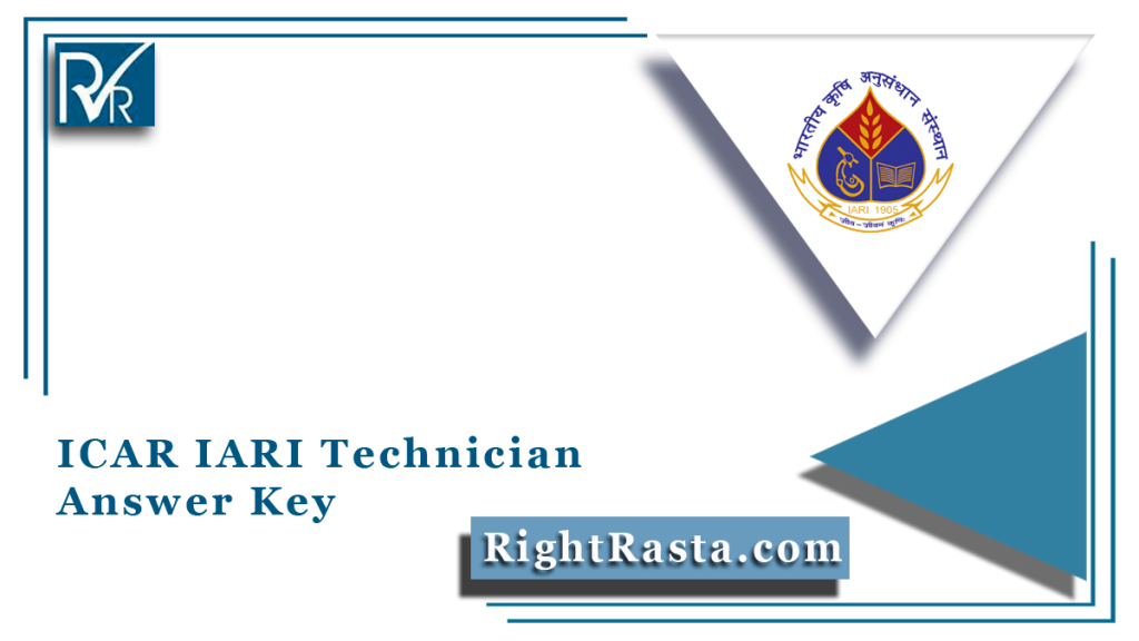 ICAR IARI Technician Answer Key