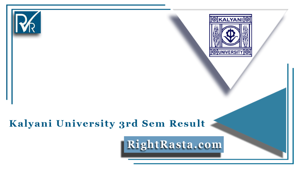 Kalyani University 3rd Sem Result
